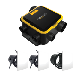 EasyHOME AUTO COMPACT kit + ColorLINE® ventilation grilles